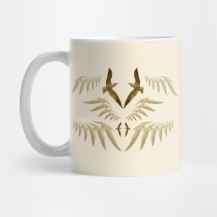 Birds in symmetry Mug